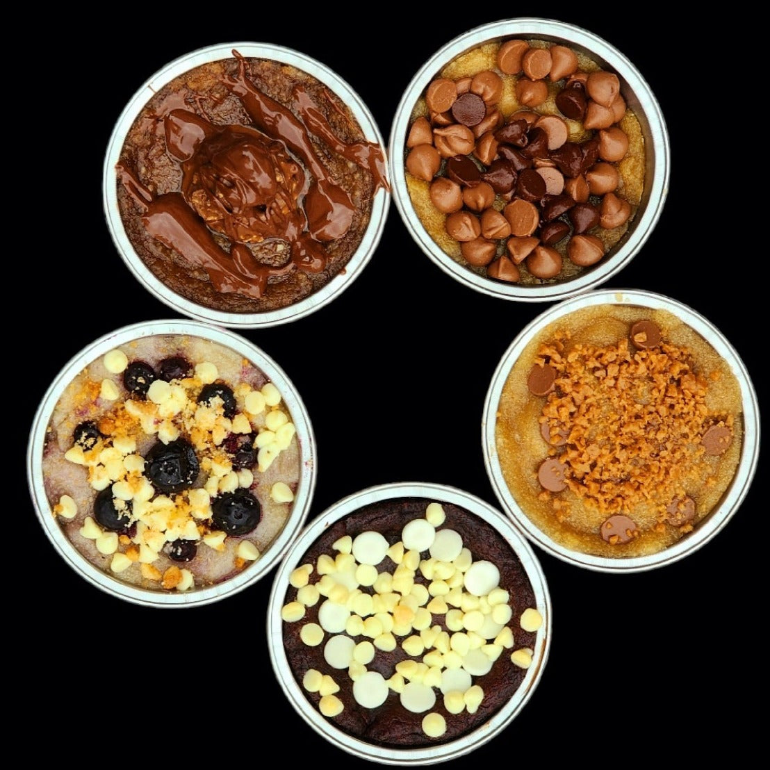 Family pack- 5 pack skillet cookies.Stuffed cookies Toronto. Skillet baked cookie from Skillet cookie company. Order online skillet baked cookies Canada wide delivery