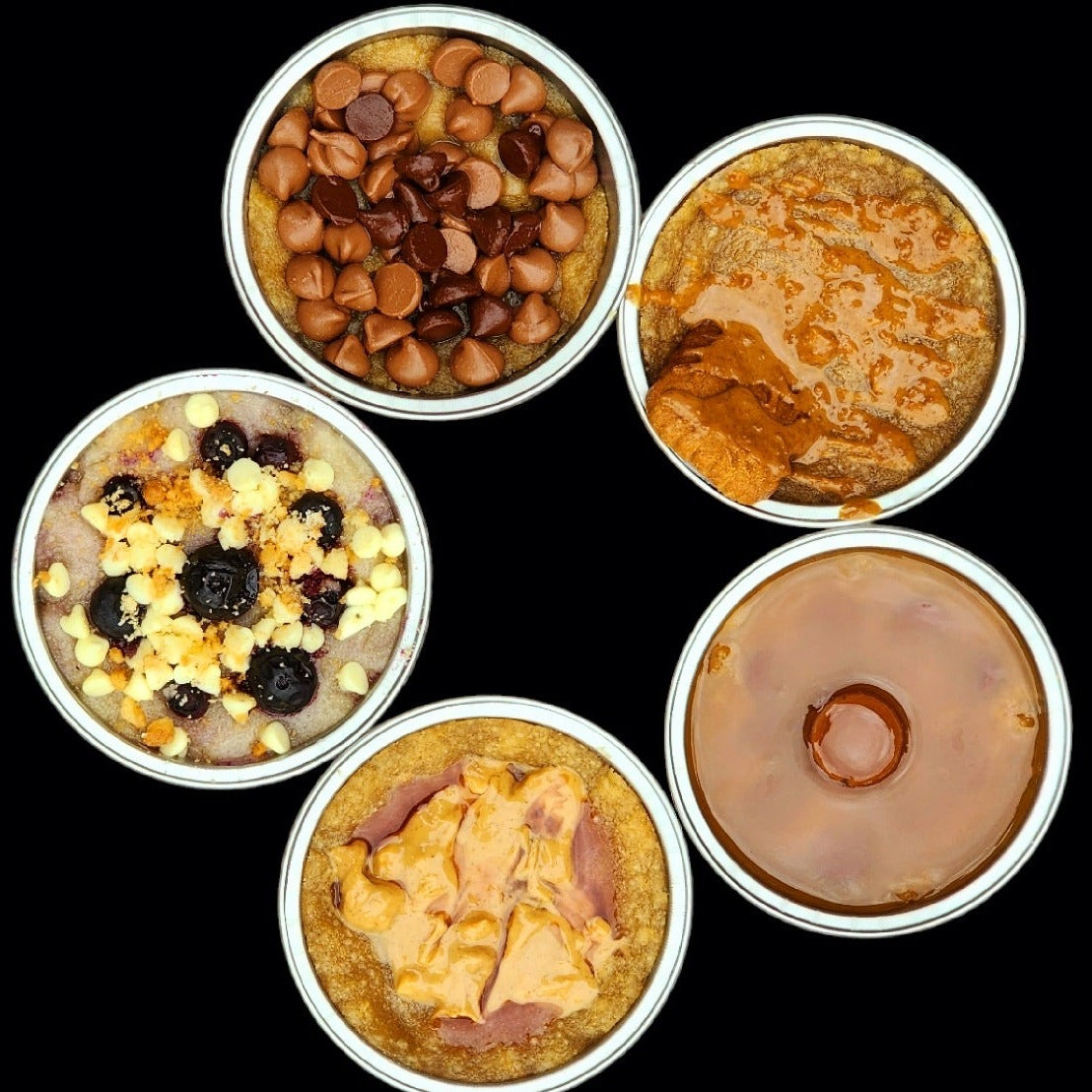 Family pack- 5 pack skillet cookies.Stuffed cookies Toronto. Skillet baked cookie from Skillet cookie company. Order online skillet baked cookies Canada wide delivery