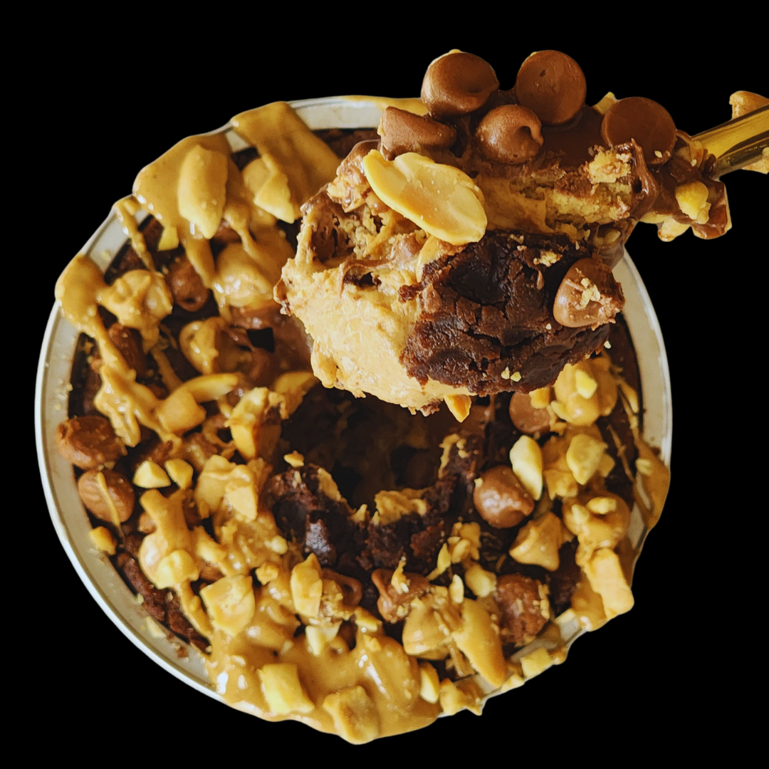 Peanut butter double chocolate skillet cookies_Skillet Cookies_Deep dish skillet cookies-Soul collection_Gourmet cookies_Premium desserts