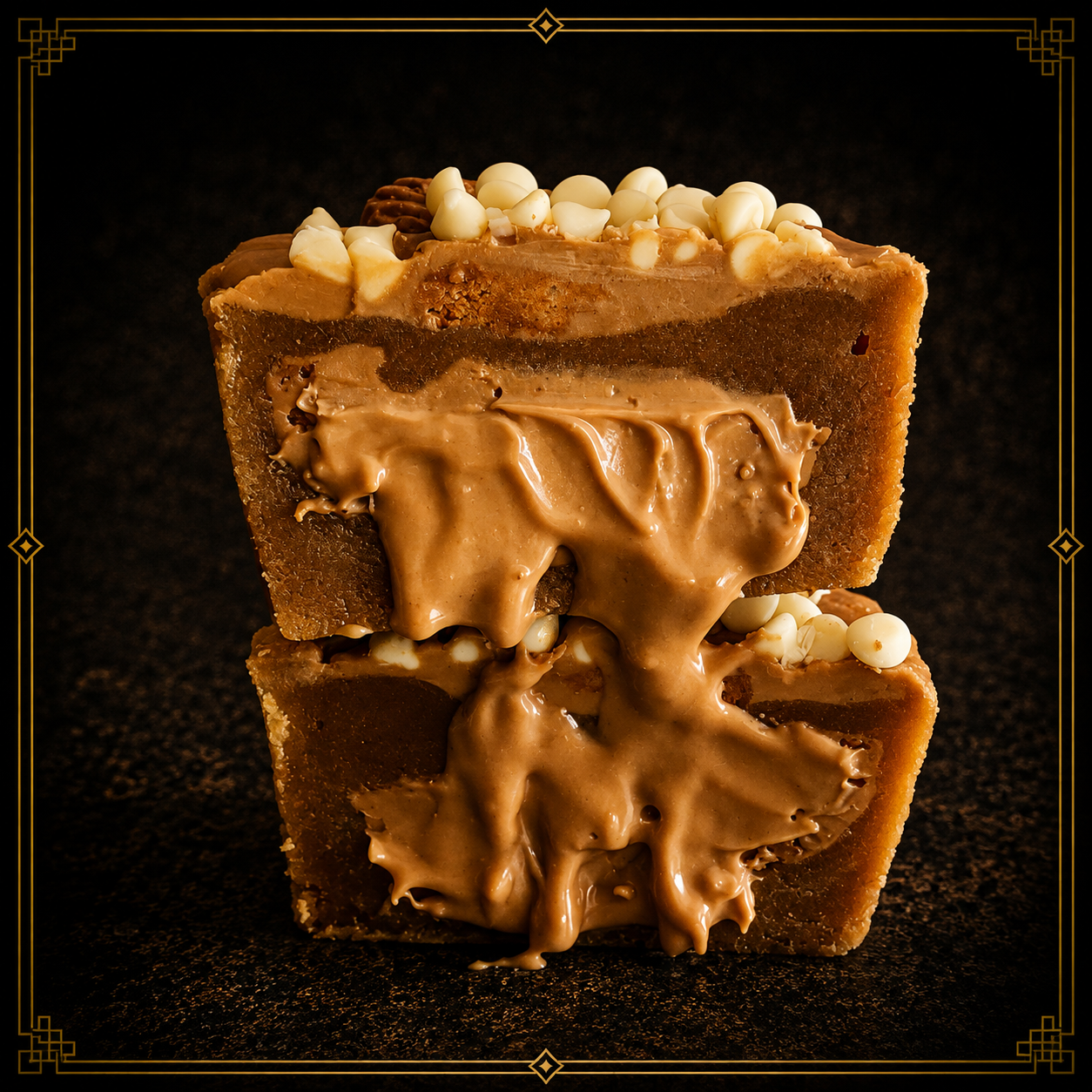 Speculoos_biscoff_caramelised_stuffed deesh dish cookie_skilletcookies_gooey cookies