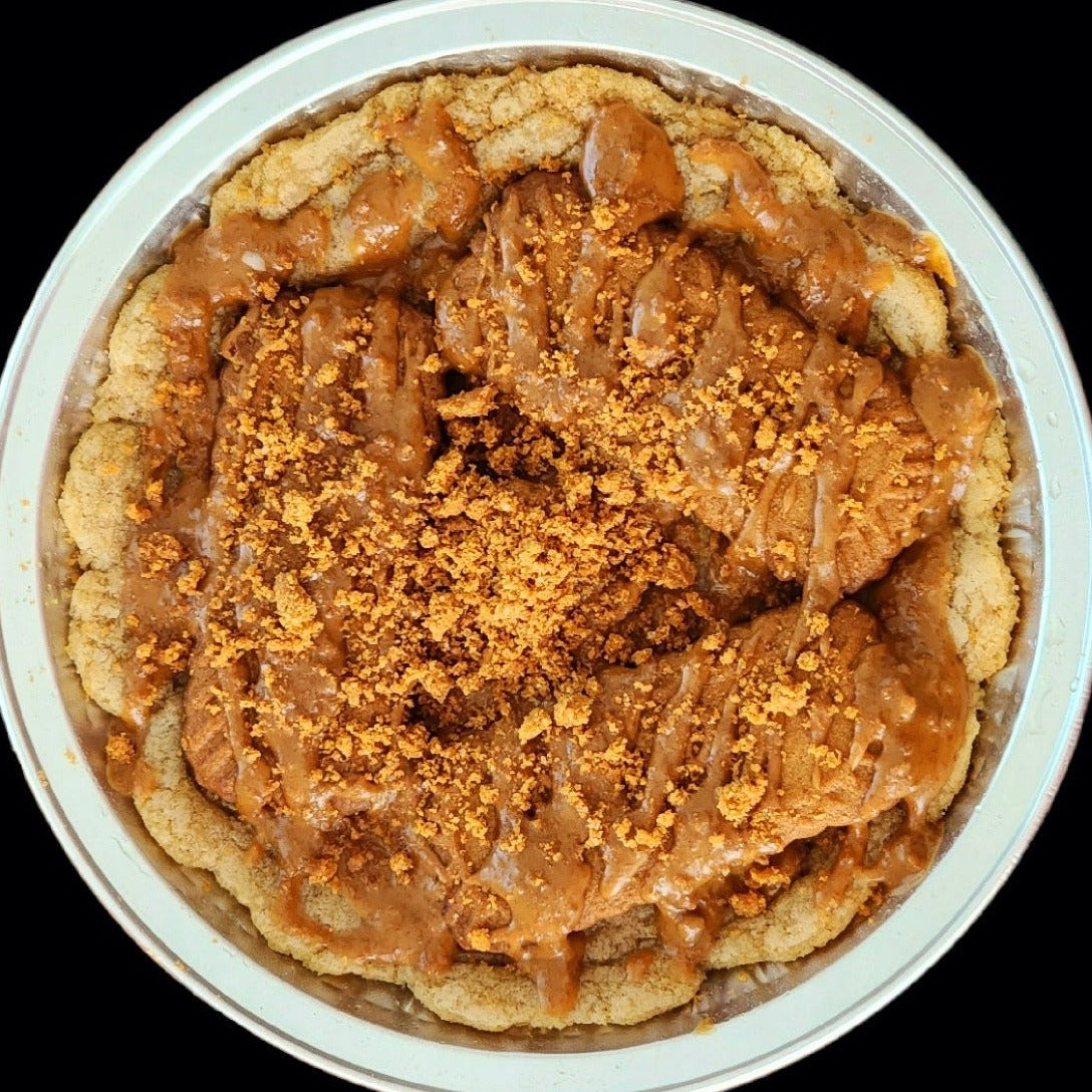 Biscoff stuffed skillet cookie . Skillet baked cookie from Skillet cookie company.Order online skillet baked cookies Canada wide delivery. Toronto cookies
