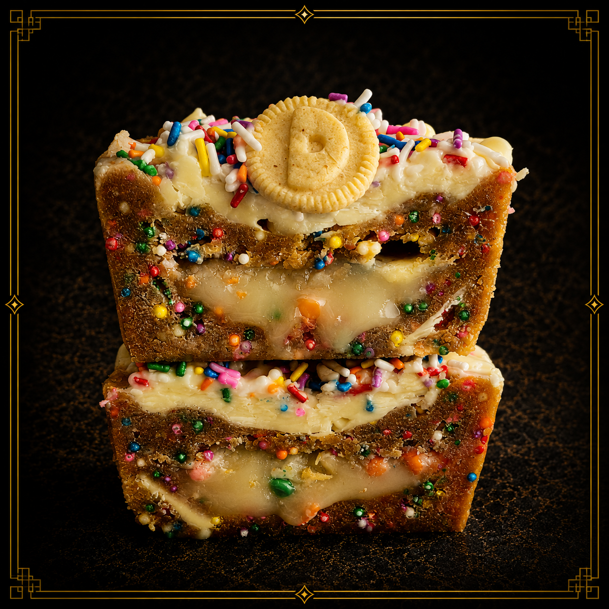 Dunkaroos_ nostalgia_rainbow sprinkles_deepdish stuffed skillet cookies_nostalgia