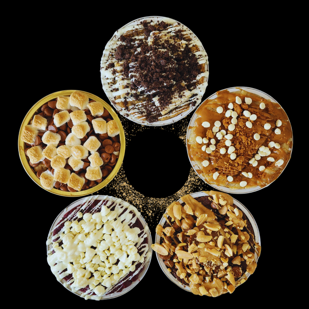 Five pack cookies-Skillet_Cookies_Deep_dish_skillet_cookies-Soul_collection_Gourmet_cookies_Premium_desserts
