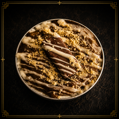 Kaapi_indian espresso_filter kaapi_coffee cookie_deep dish stuffed skillet cookie