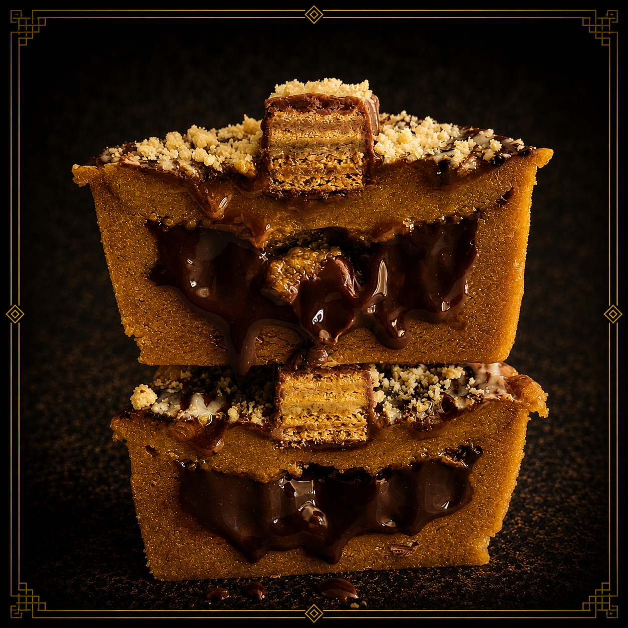 Kaapi_indian espresso_filter kaapi_coffee cookie_deep dish stuffed skillet cookie_coffee