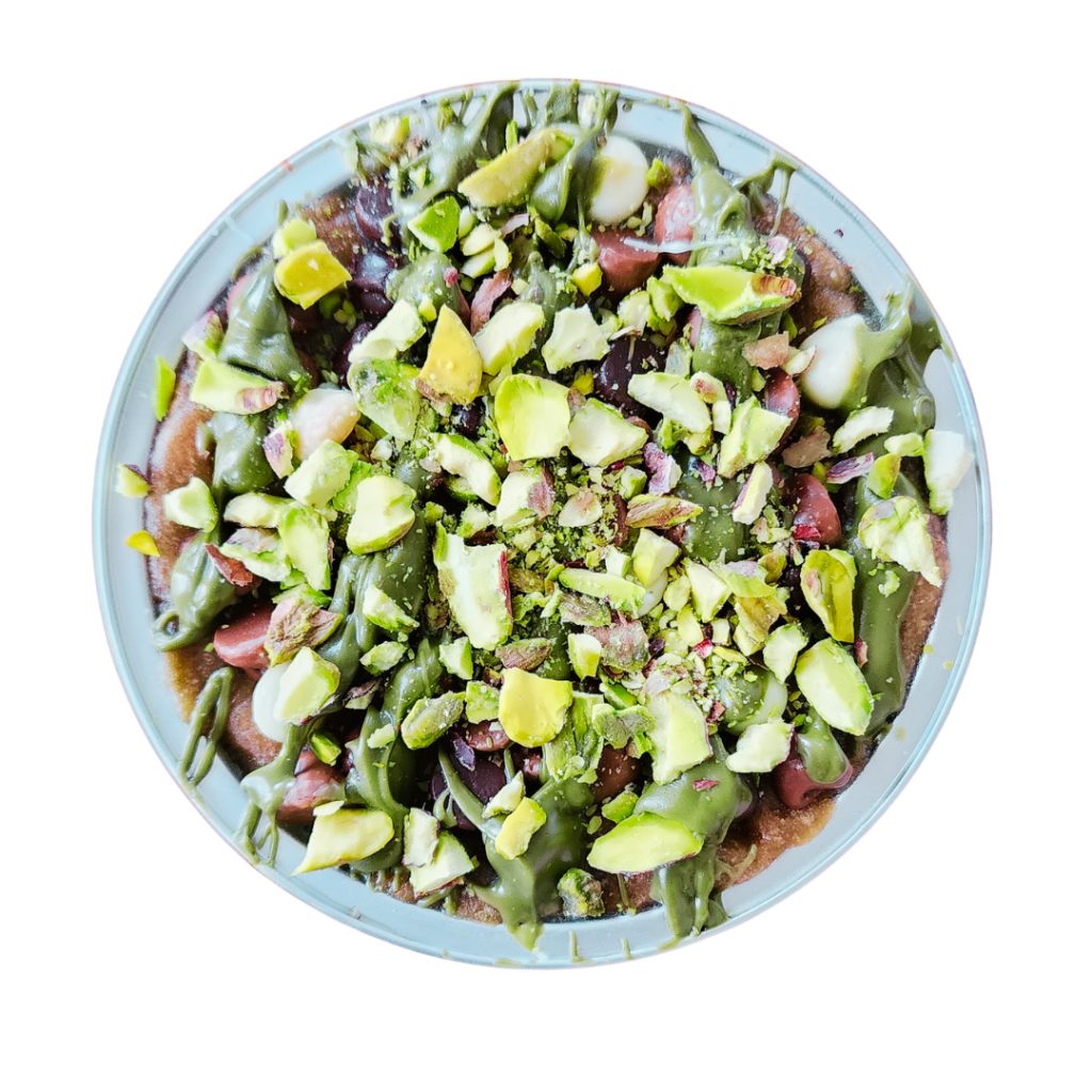 Pistachio Royale stuffed deep dish skillet cookie- luxury  cookies- gourmet cookies-best cookies in canada