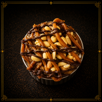 Snickers_deep dish stuffed cookie