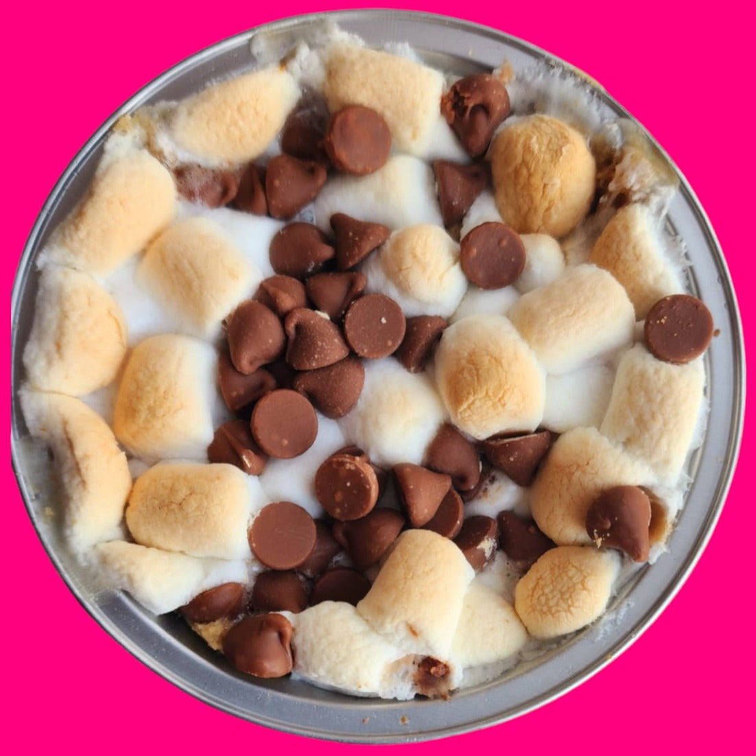 Vegan Smores skillet cookie. Vegan Skillet baked cookie from Skillet cookie company. Order online Vegan skillet baked cookies Canada wide delivery